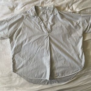 Madewell Courior Button-Back Top
